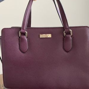 Purple Kate Spade purse